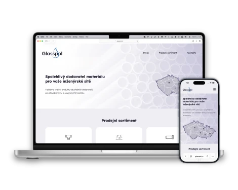 Screenshot projektu Glasspol